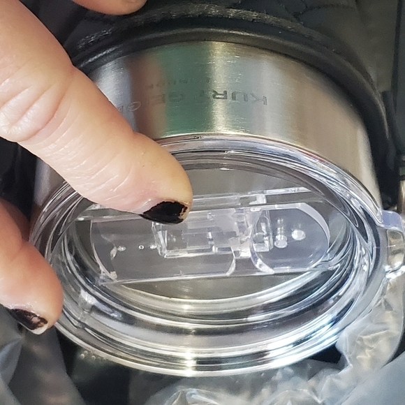 Kurt Geiger London Wine glass holder crossbody  NWT. Quilted  leather. Black - Picture 6 of 9